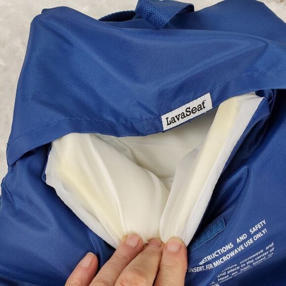 Lava Seat Heated Cushion Blue - Picture 6 of 8